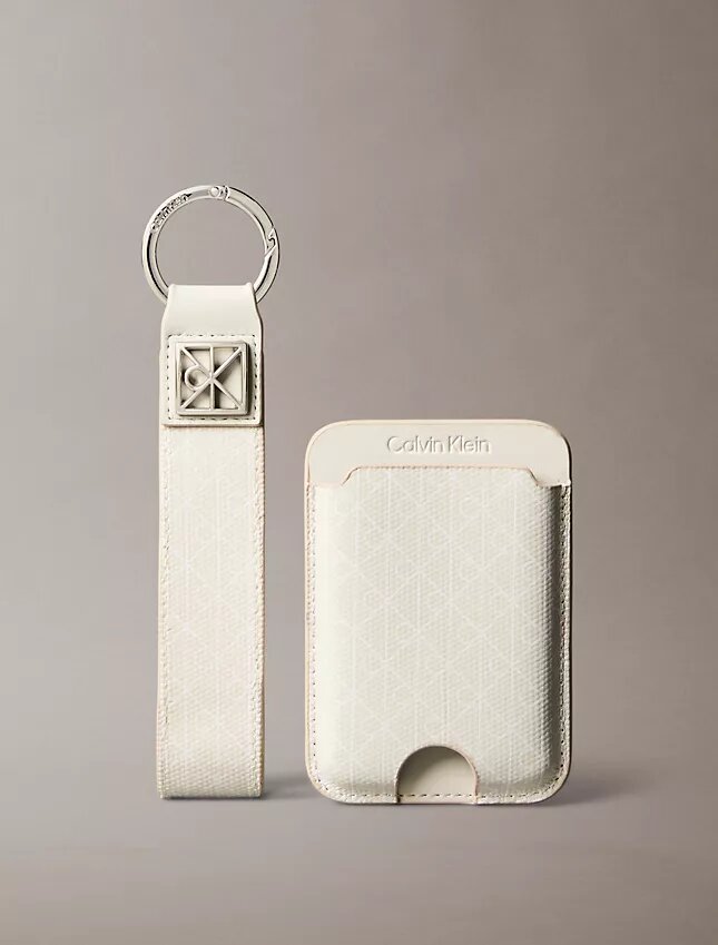 Porte-clés et porte-cartes à monogramme intégral Porte-clés et porte-cartes à monogramme intégral