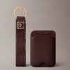 Porte-clés et porte-cartes à monogramme intégral Porte-clés et porte-cartes à monogramme intégral