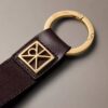 Porte-clés et porte-cartes à monogramme intégral Porte-clés et porte-cartes à monogramme intégral