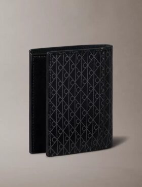 Portefeuille à deux volets avec emblème