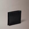 Portefeuille à deux volets avec logo emblématique et pochette à monnaie Portefeuille à deux volets avec logo emblématique et pochette à monnaie