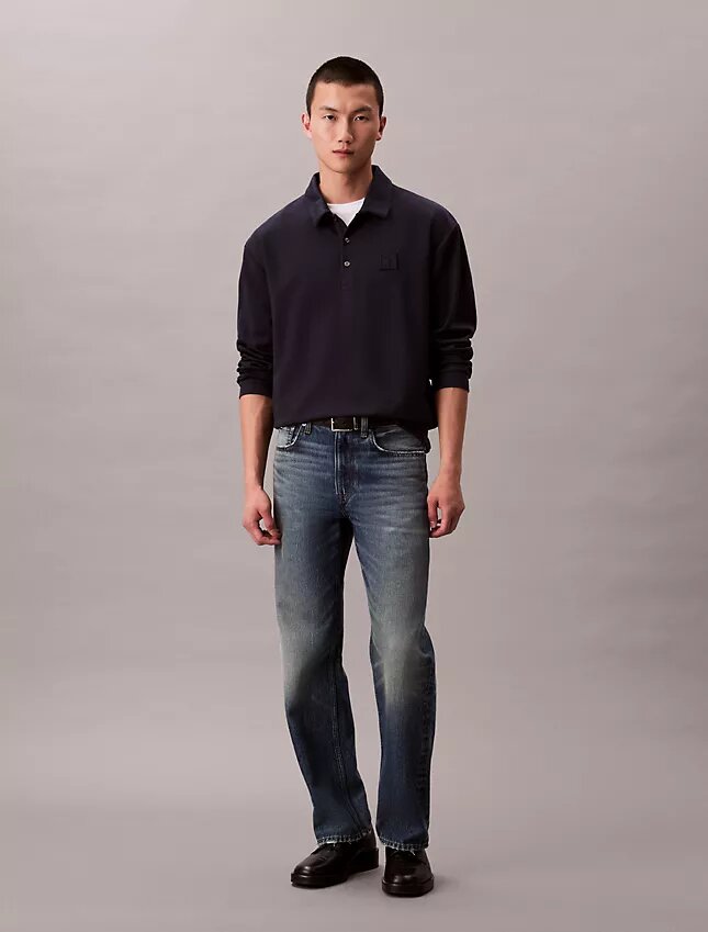 Pull ample avec logo emblématique Pull ample avec logo emblématique