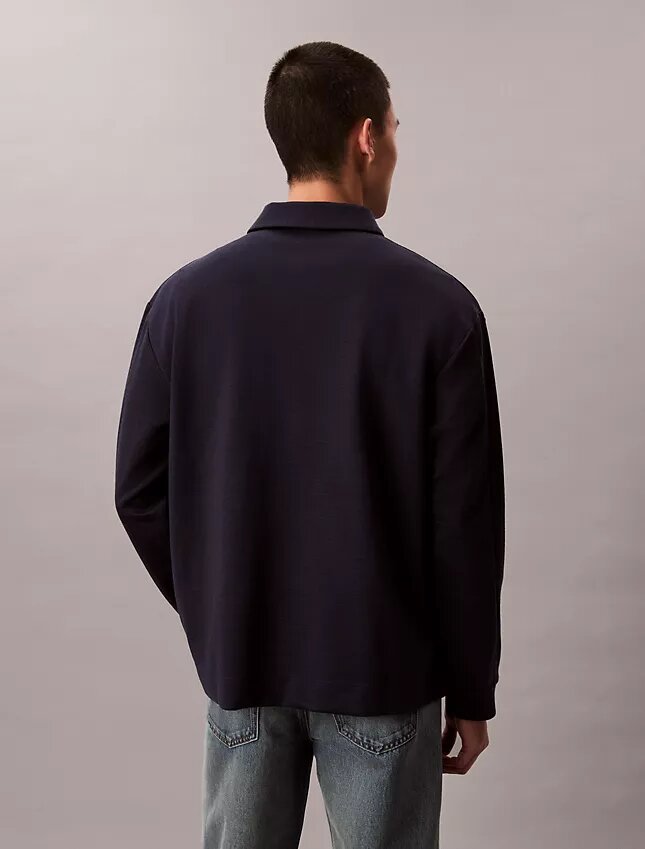 Pull ample avec logo emblématique Pull ample avec logo emblématique