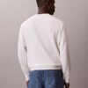Pull ample en coton lisse avec Monogram Pull ample en coton lisse avec Monogram