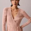 Pull cache-cœur en mélange de lin Pull cache-cœur en mélange de lin