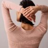 Pull cache-cœur en mélange de lin Pull cache-cœur en mélange de lin