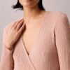 Pull cache-cœur en mélange de lin Pull cache-cœur en mélange de lin