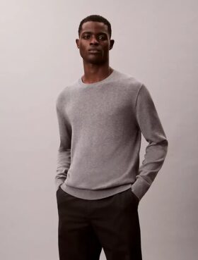 Pull classique en coton Supima