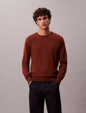 Pull classique en coton Supima