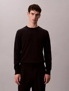 Pull classique en coton Supima