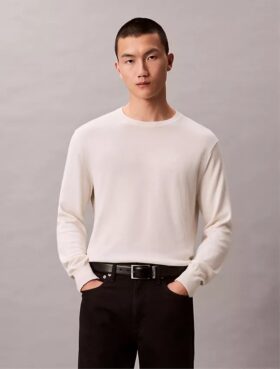 Pull classique en coton Supima