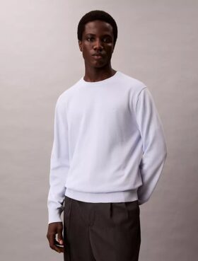 Pull classique en coton Supima