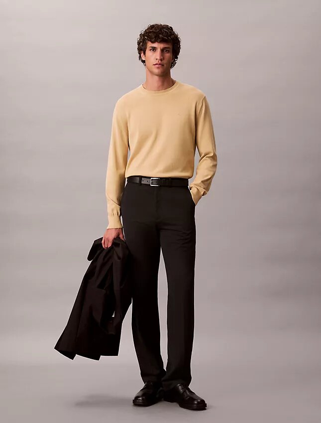 Pull classique en coton Supima Pull classique en coton Supima