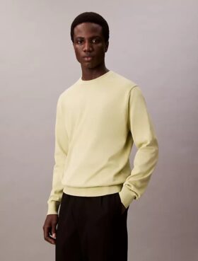 Pull classique en coton Supima