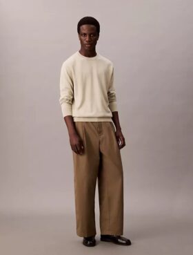 Pull classique en coton Supima