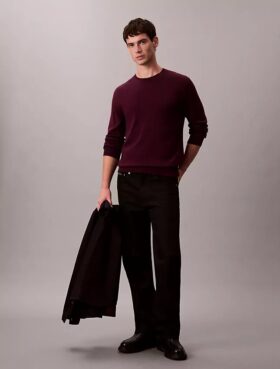 Pull classique en coton Supima