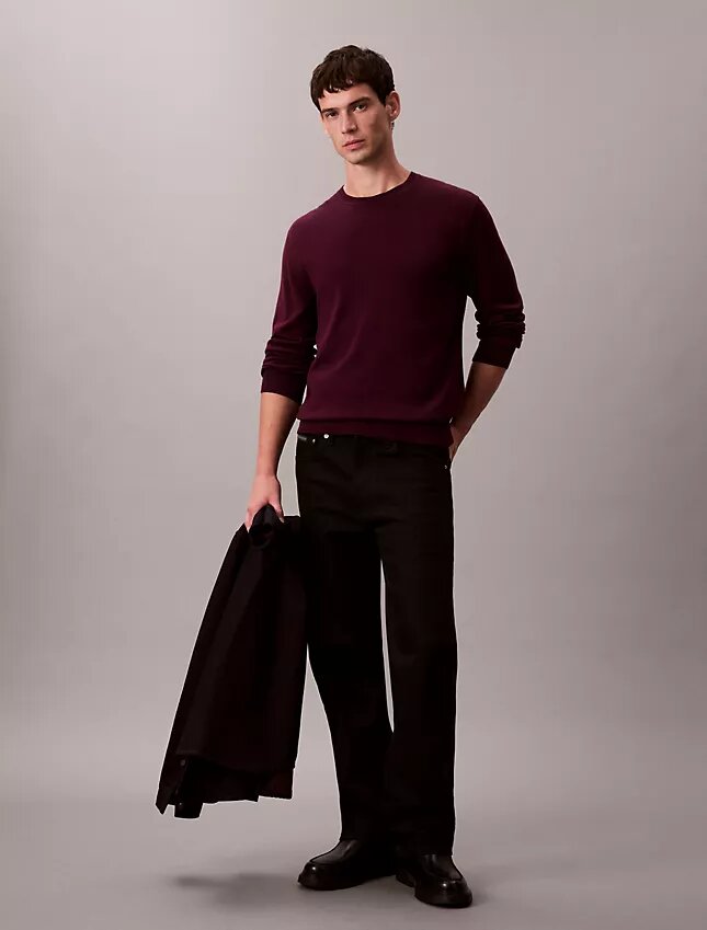 Pull classique en coton Supima Pull classique en coton Supima