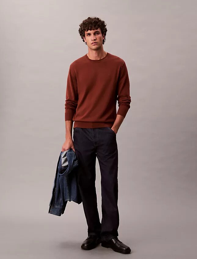 Pull classique en coton Supima Pull classique en coton Supima