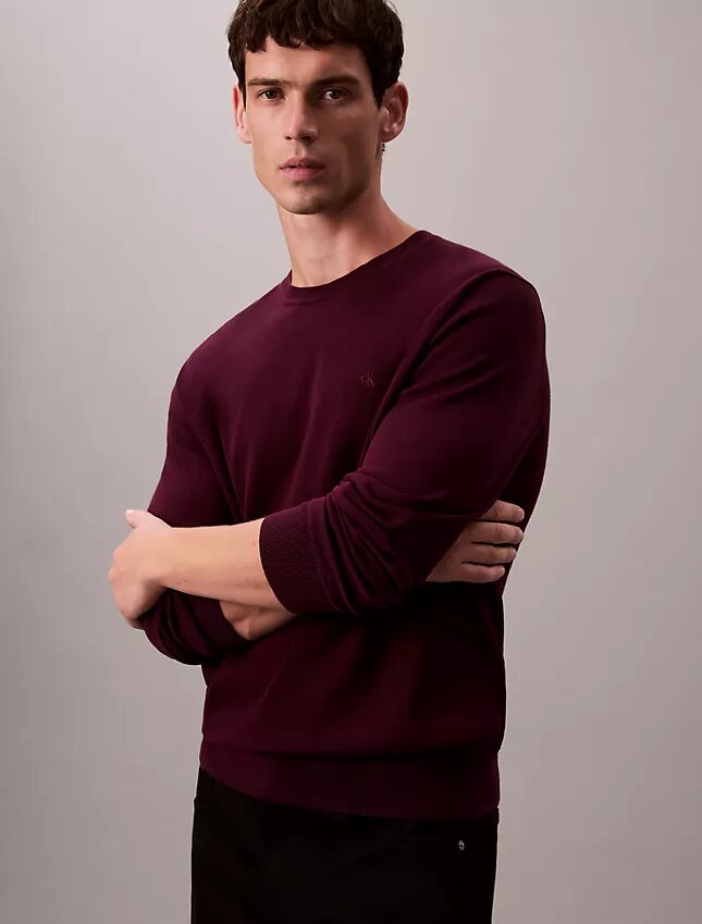 Pull classique en coton Supima Pull classique en coton Supima
