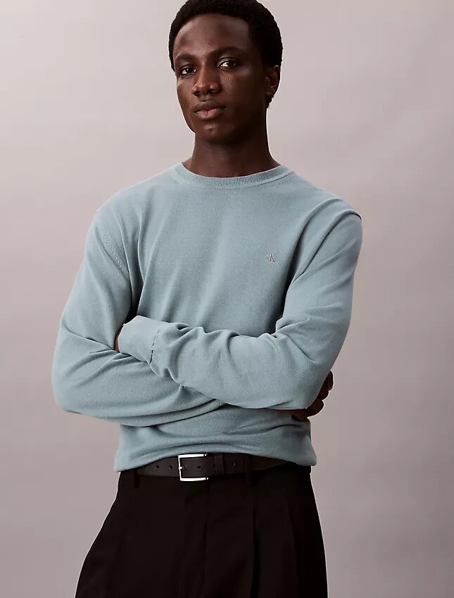 Pull classique en coton Supima Pull classique en coton Supima