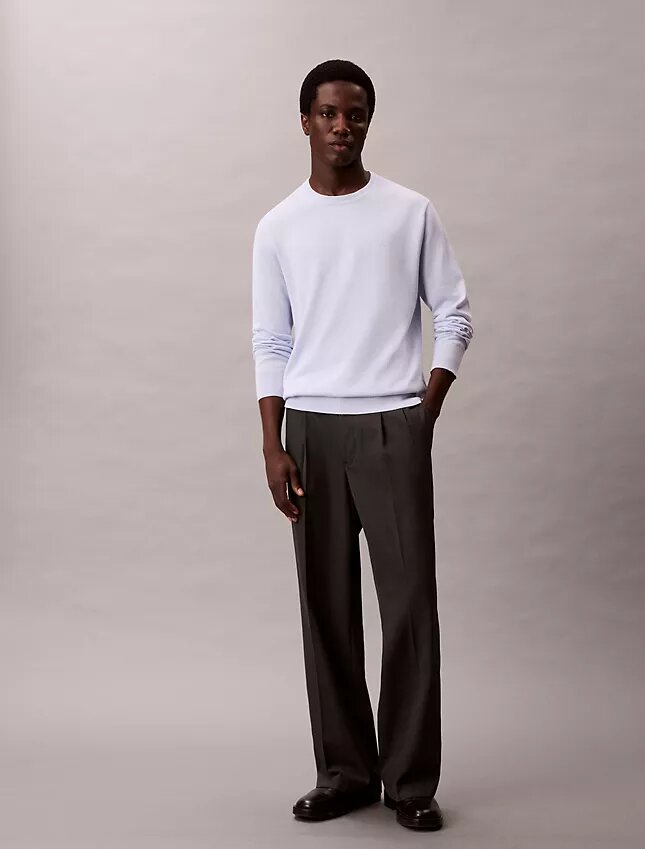Pull classique en coton Supima Pull classique en coton Supima
