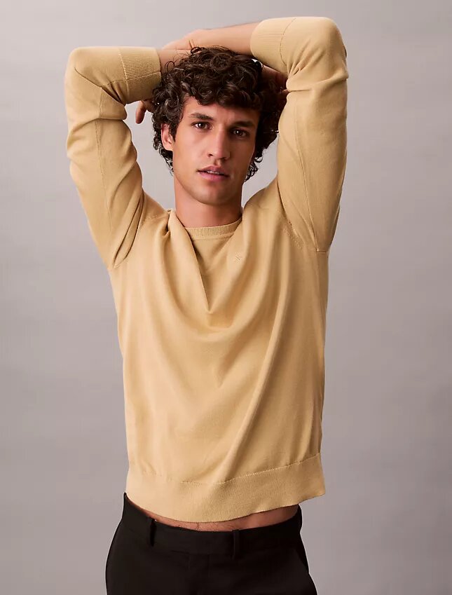 Pull classique en coton Supima Pull classique en coton Supima