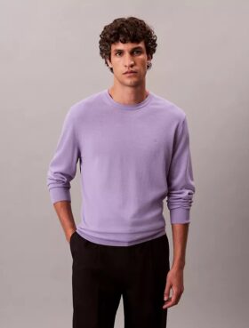 Pull classique en laine mérinos