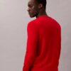 Pull à col rond en mélange de mérinos extra-fin