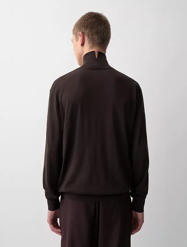 Pull à col roulé gris cendré Pull à col roulé gris cendré