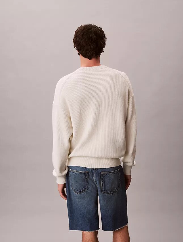 Pull décontracté avec logo universitaire Pull décontracté avec logo universitaire