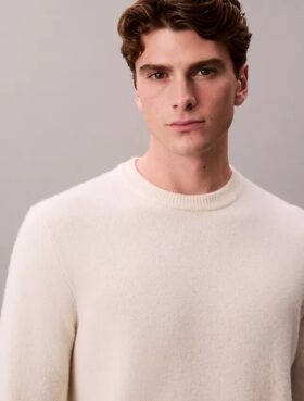 Pull décontracté en laine mérinos