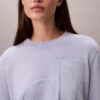 Pull en chenille de coton lisse avec Monogram Pull en chenille de coton lisse avec Monogram