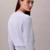 Pull en chenille de coton lisse avec Monogram Pull en chenille de coton lisse avec Monogram