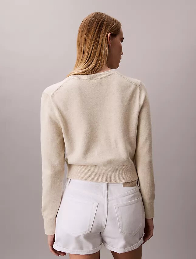 Pull en chenille de coton lisse Monologo Pull en chenille de coton lisse Monologo