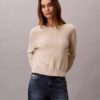 Pull en coton lisse avec Monogram Pull en coton lisse avec Monogram