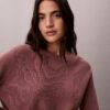 Pull en coton lisse avec Monogram Pull en coton lisse avec Monogram