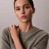 Pull en coton lisse avec Monogram Pull en coton lisse avec Monogram