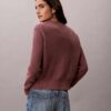 Pull en coton lisse avec Monogram Pull en coton lisse avec Monogram