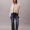 Pull en coton lisse avec Monogram Pull en coton lisse avec Monogram