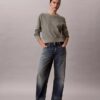 Pull en coton lisse avec Monogram Pull en coton lisse avec Monogram