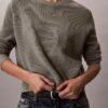 Pull en coton lisse avec Monogram Pull en coton lisse avec Monogram