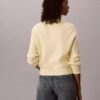 Pull en coton lisse avec Monogram Pull en coton lisse avec Monogram