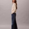 Pull en coton lisse avec Monogram Pull en coton lisse avec Monogram