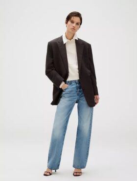 Pull en coton lisse à Monogram