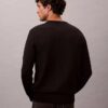 Pull en coton lisse à Monogram Pull en coton lisse à Monogram