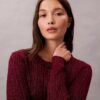 Pull en laine mérinos mélangée à du lurex
