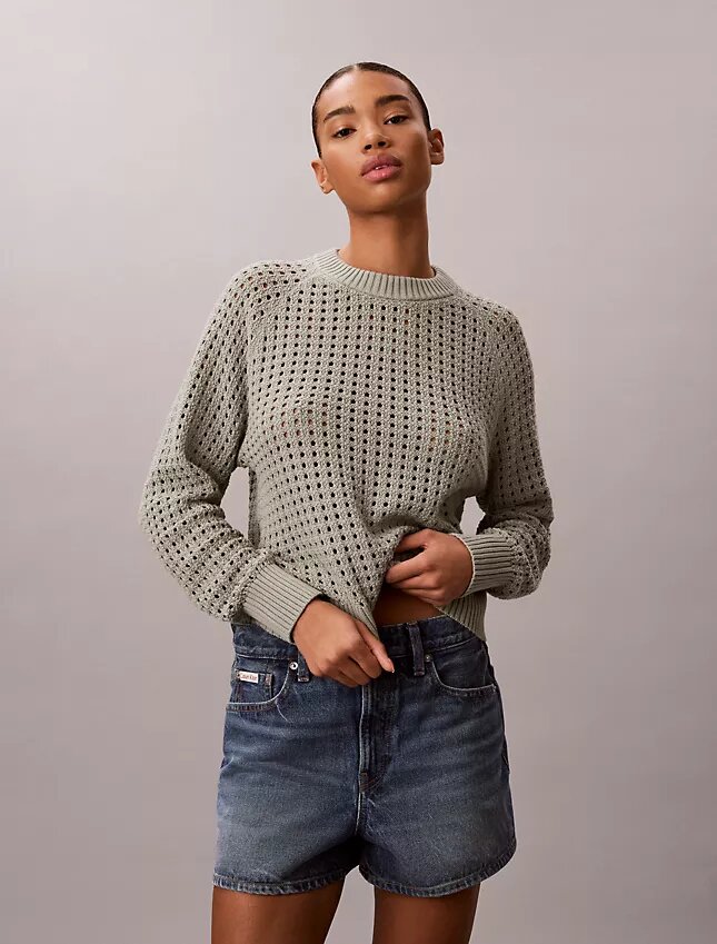 Pull à mailles ouvertes Pull à mailles ouvertes