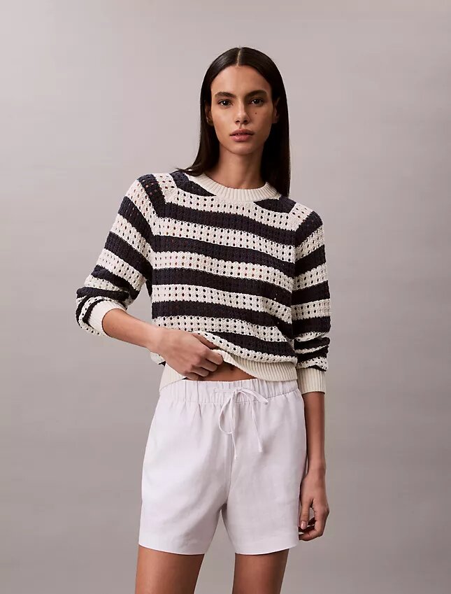 Pull à mailles ouvertes Pull à mailles ouvertes