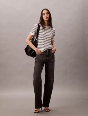 Pull à manches courtes en viscose