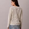 Pull Monogram décontracté en coton lisse Pull Monogram décontracté en coton lisse